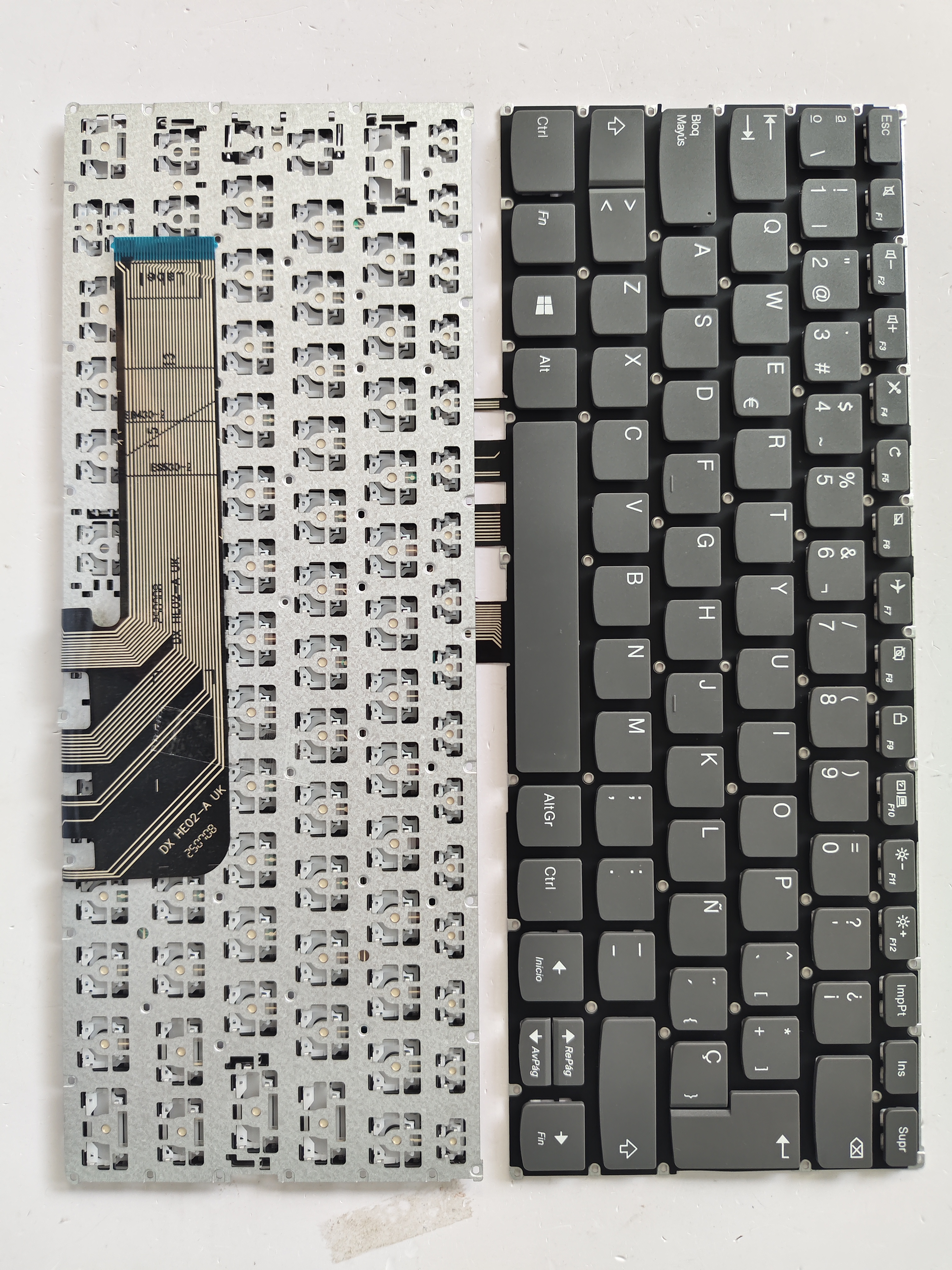 Picture of New Replacement Laptop Keyboard For LENOVO AIR 14 2020/YogaSlim714/YOGA14S Grey (OEM) SP Layout